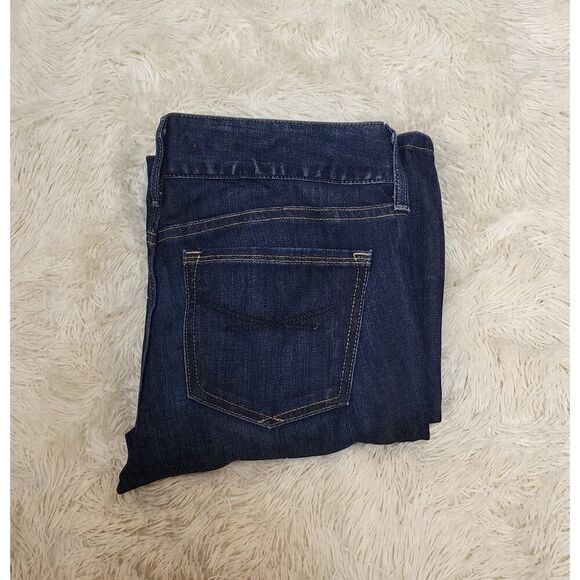 Gap Low-Rise Boot Cut Denim Blue Jeans Womens 27 Regular Dark Wash (27x34) Pant - Picture 8 of 9